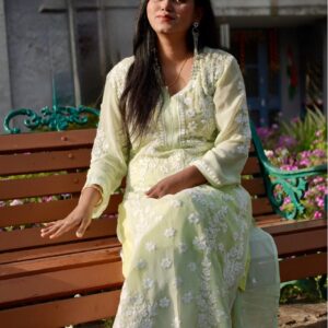 Ruhi Viscose Jhaadh Designer Kurti