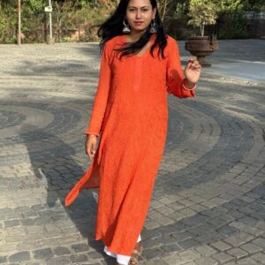 Dua Viscose Resham Jaal Kurta & Kurta Set